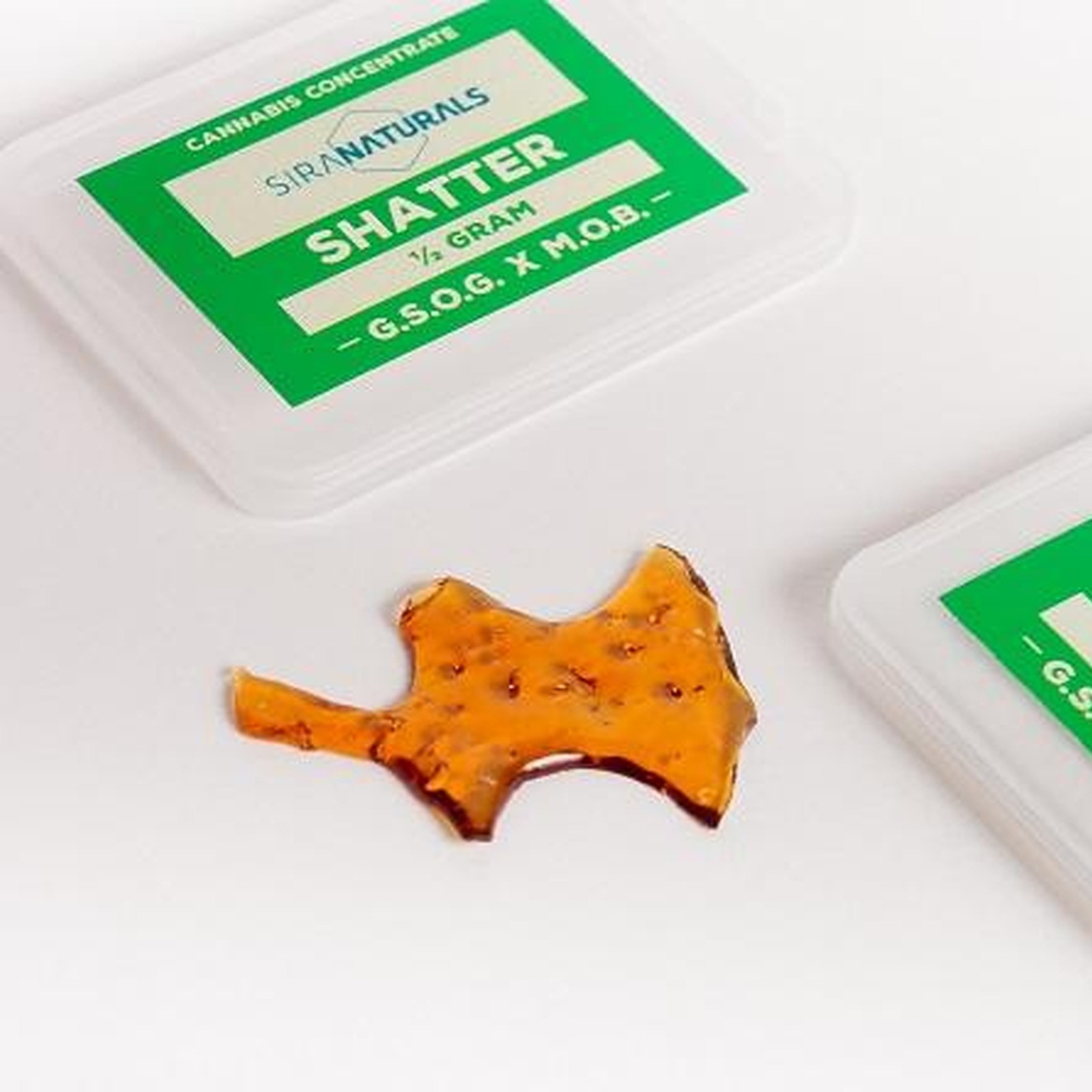 Sira Naturals: GSOG X MOB Shatter 0.5g | Leafly